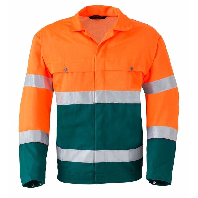 Product image 1 of HAVEP Hi-Vis Jack 5105 Groen/Oranje Maat 52