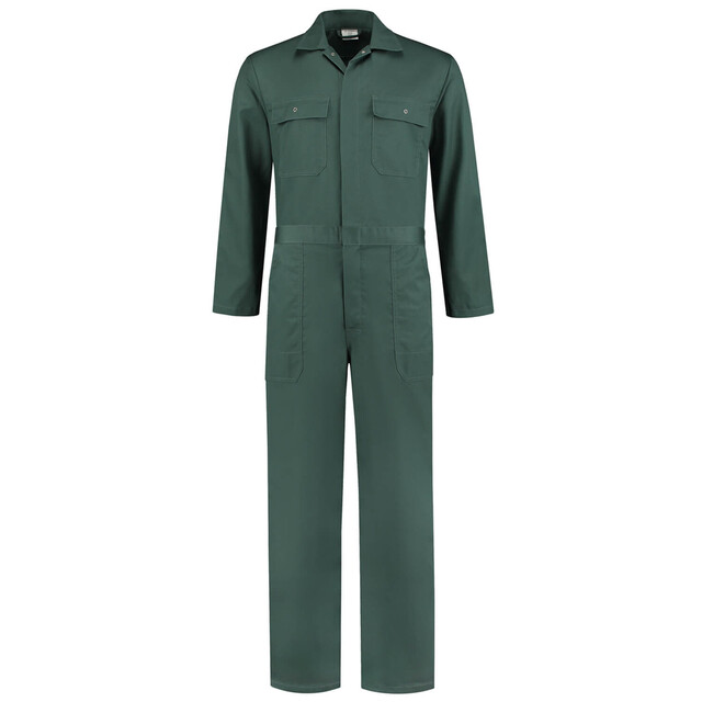 Product image 1 of De Boer Kinderoverall Flessengroen Maat 116