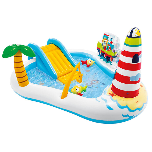 Product image 1 of Intex Speelzwembad Fishing Fun - 219 x 188 x 99 cm