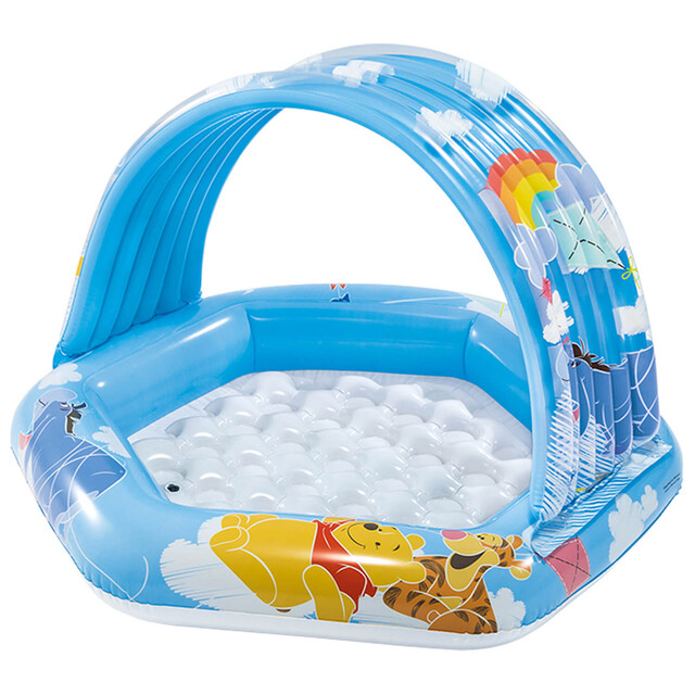 Product image 1 of Intex Babyzwembad Winnie de Poeh met Dak - 71 x 109 x 102 cm