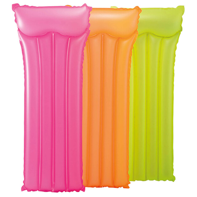 Product image 1 of Intex Opblaasbare Luchtbed Neon Frost