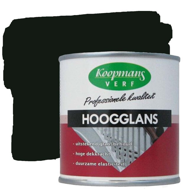 Product image 1 of Koopmans Hoogglansverf 511 Standgroen - 0,25 liter