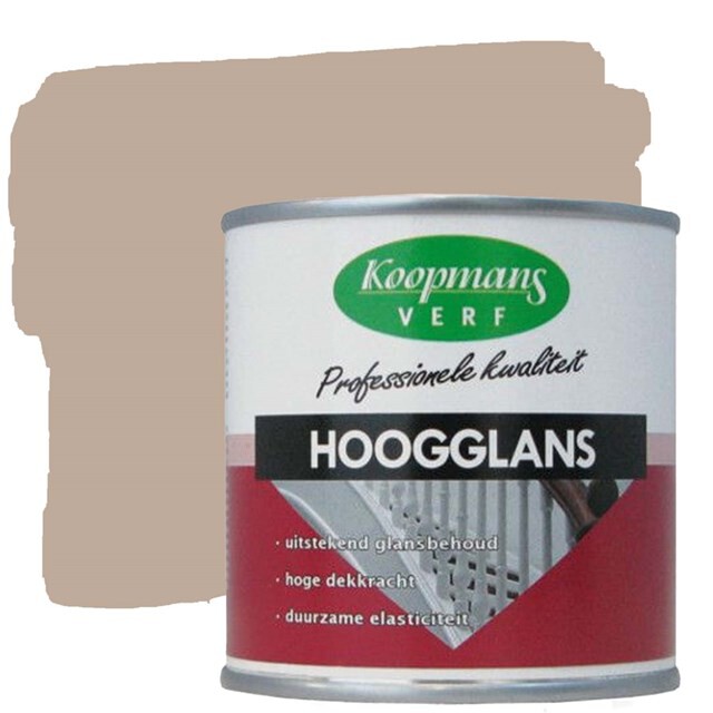 Product image 1 of Koopmans Hoogglansverf 451 Zandbeige - 0,75 liter