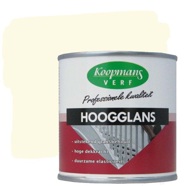 Product image 1 of Koopmans Hoogglansverf 546 Wolwit - 0,75 liter