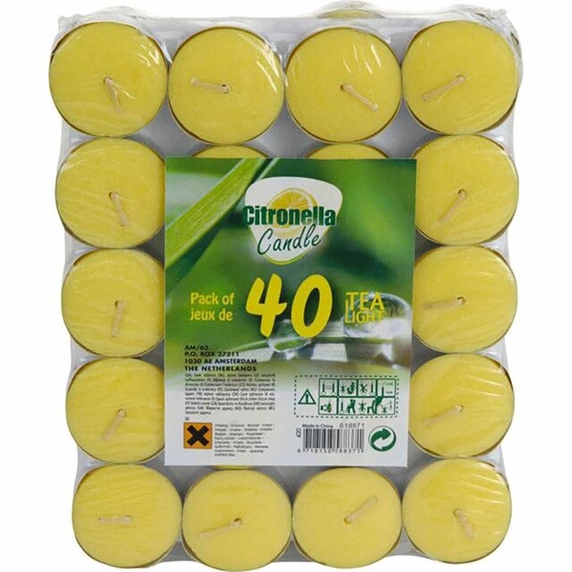 Product image 1 of Citronella Theelichten 40st 