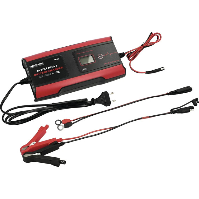 Product image 1 of Limpar Absaar Acculader 12/24V 8Ah t.b.v. Roosterschuif