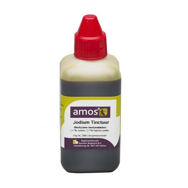 Product image 1 of Amos Jodium Tinctuur 250ML 2%           Reg.NL 2680