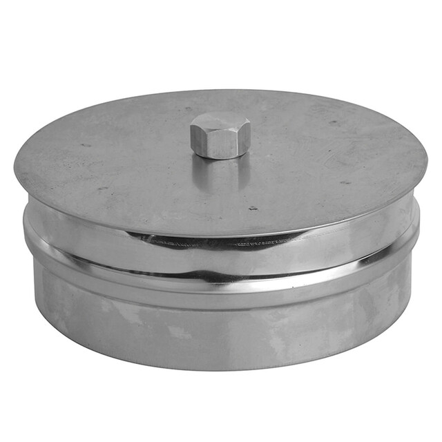 Product image 1 of Nedco Dop T-stuk Met Drain, Dubbelwandig Ø80 MM