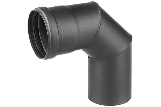 Product image 1 of Nedco Pk Ø80 mm Bocht 90º Zwart