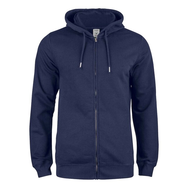 Product image 1 of Clique Premium Oc Hoodie Fz Donkerblauw Xs