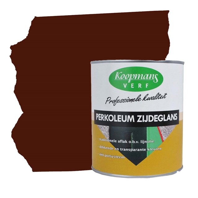 Product image 1 of Koopmans Perkoleum Zijdeglans 210 Bruin - 0,75 liter