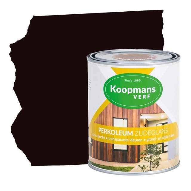 Product image 1 of Koopmans Perkoleum Zijdeglans 239 Zwart - 0,75 liter