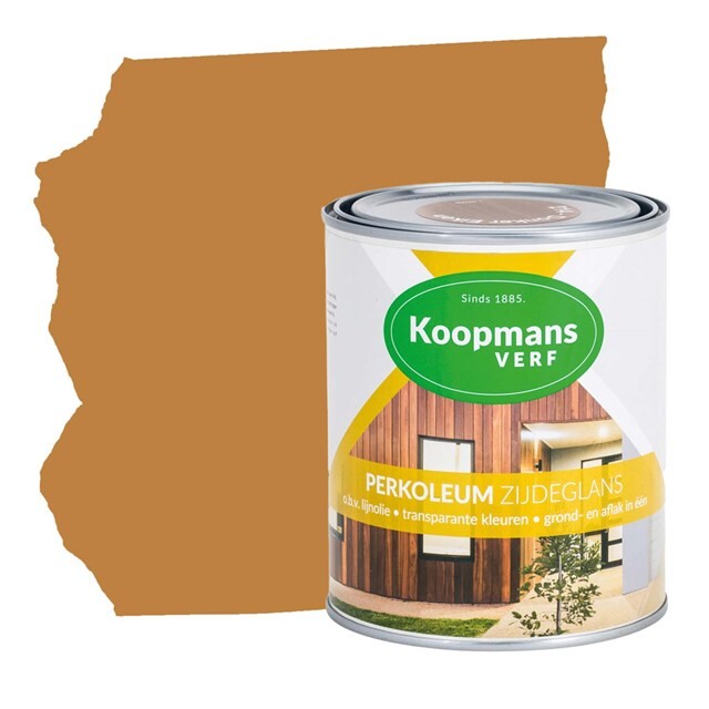 Product image 1 of Koopmans Perkoleum Zijdeglans 363 Okergeel - 0,75 liter