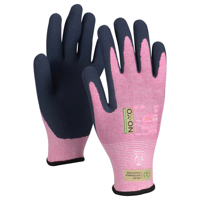 Product image 1 of OX-ON Werkhandschoenen Hs Recycle Junior 16000 Roze 4/6