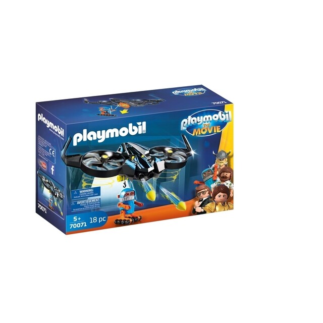 Product image 1 of PLAYMOBIL THE MOVIE 70071 - Robotitron met drone