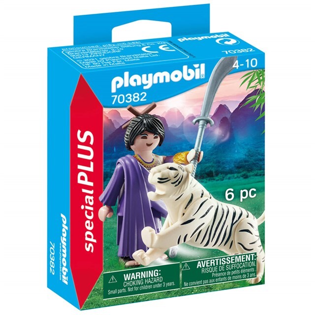 Product image 1 of PLAYMOBIL Special Plus 70382 - Aziatische Vechter Met Tijger 