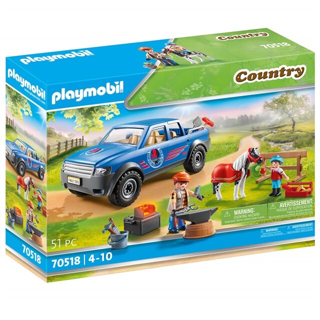 Product image 1 of PLAYMOBIL Country 70518 - Mobiele Hoefsmid 