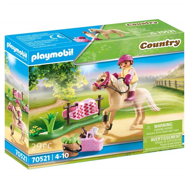 Product image 1 of PLAYMOBIL Country 70521 - Collectie Pony 'Duitse Rijpony' 