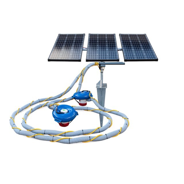 Product image 1 of Plas-Dras Pomp Poortman (Solar / zonder Accu / T80-AL-P) - Oppervlaktewater