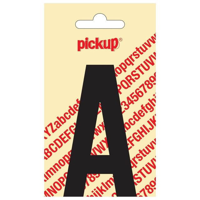 Product image 1 of Pickup Plakletter Nobel 90 mm Zwart U