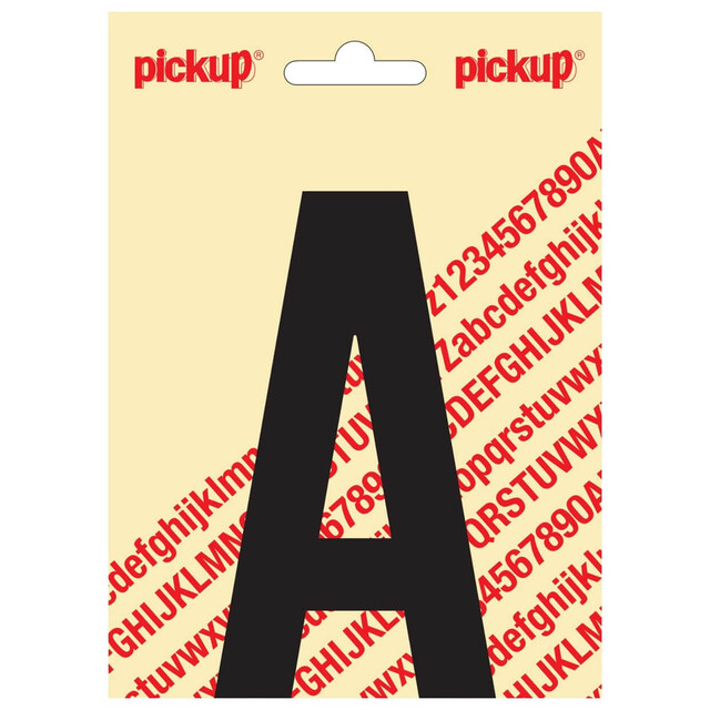 Product image 1 of Pickup Plakletter Nobel 120mm Zwart Y