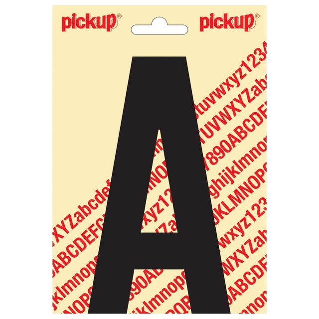 Product image 1 of Pickup Plakletter Nobel 150mm Zwart A