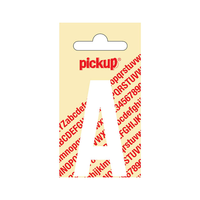 Product image 1 of Pickup Plakletter Nobel 60 mm Wit I