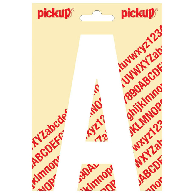 Product image 1 of Pickup Plakletter Nobel 150mm Wit I