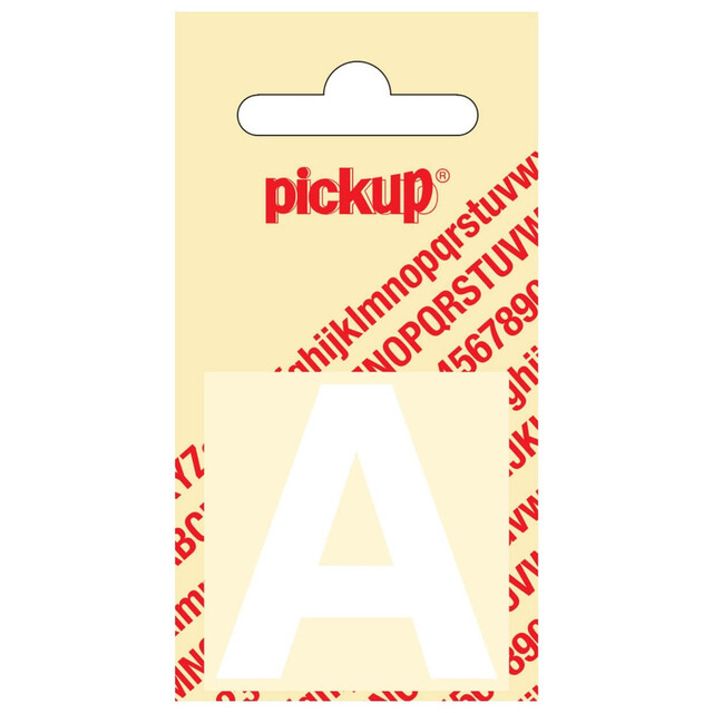 Product image 1 of Pickup Plakletter Helvetica 40 mm Wit F