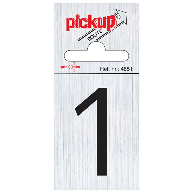 Product image 1 of Pickup Route Alulook   60x44 mm Cijfer 0