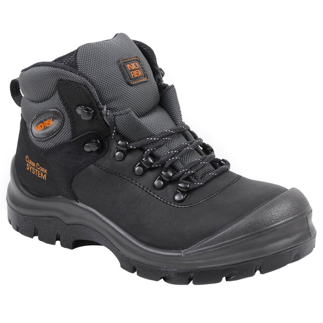 Product image 1 of No Risk Werkschoenen BlackRock S3 Zwart Maat 47