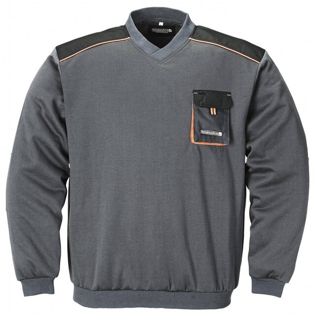 Product image 1 of Terratrend Sweater Grijs/Oranje Maat M