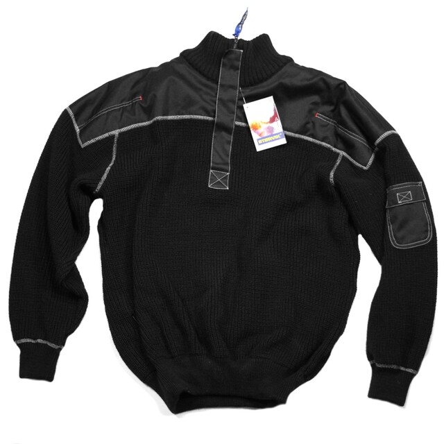 Product image 1 of Storvik Luxe Schipperstrui Darwin Zwart Maat XL