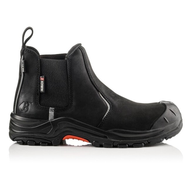 Product image 1 of BuckBootz Nubuckz Instapper NKZ101BLK S3S 2.0, Zwart - Maat 47