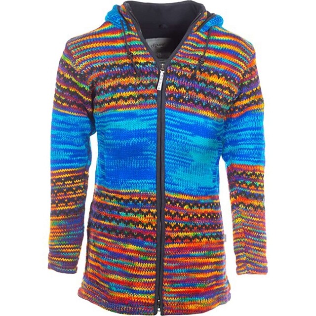 Product image 1 of Purewool WJK-2310 Vest Dames- Maat M Multikleur/Blauw