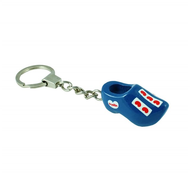 Product image 1 of Sleutelhanger 1 Klompje Friesche Vlag 4 CM