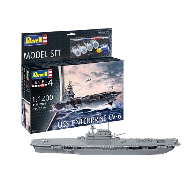 Product image 1 of Revell Model Set USS Enterprise CV-6