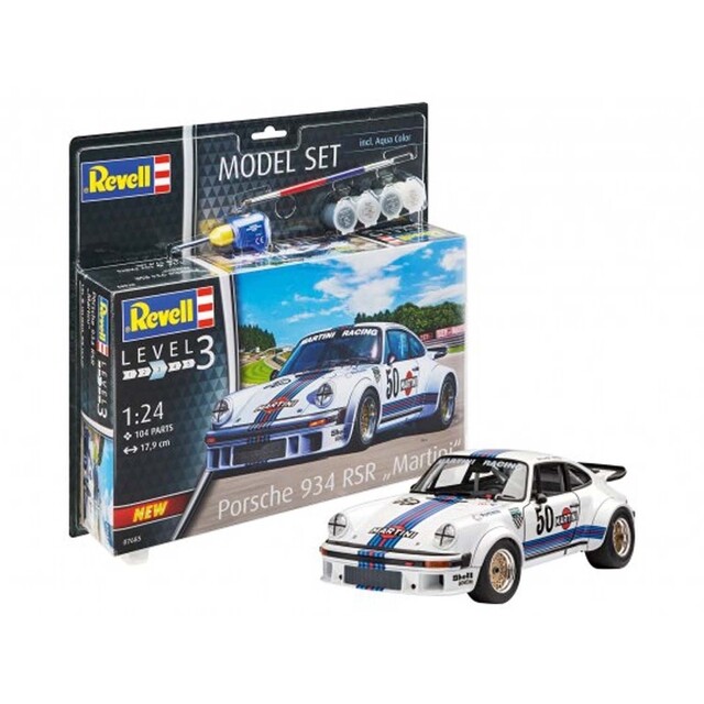 Product image 1 of Revell Model Set Porsche 934 RSR Martini