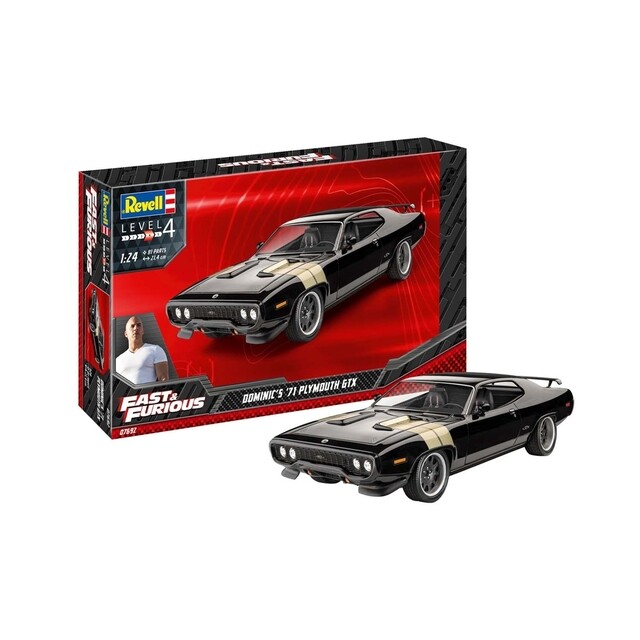 Product image 1 of Revell Model Set Fast & Furious Dominic's 1971 Plymouth GTX