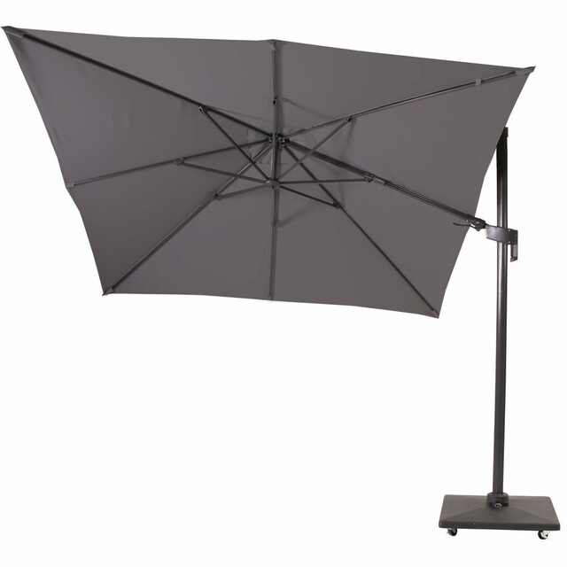 Product image 1 of SenS-Line Borneo Parasol 3 X 3 M Antraciet. Inclusief Hoes En Kruispoot