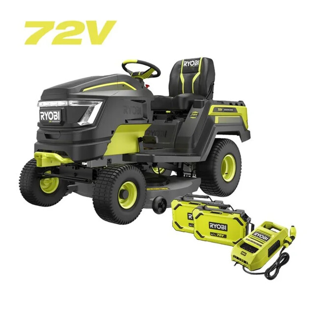 Product image 1 of Ryobi RY72TMX107 Accu Zitmaaier - Met Accu's en Lader