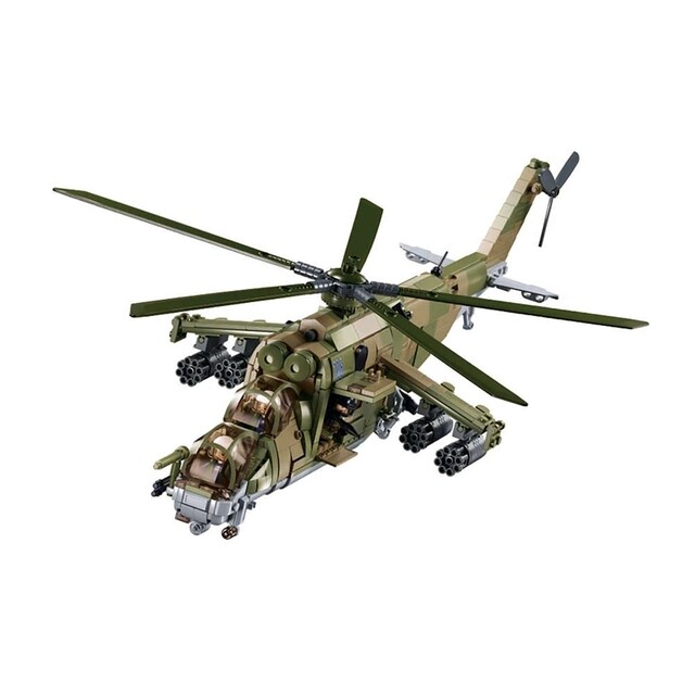 Product image 1 of Sluban MI-24S Gevechtshelikopter