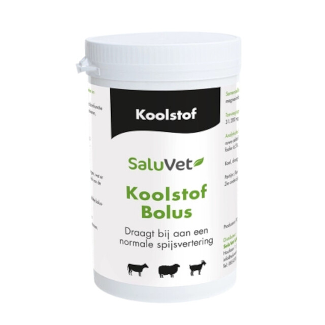 Product image 1 of SaluVet Koolstof Bolus - 24 x 12 Gram