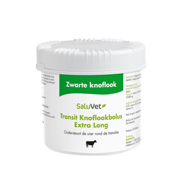 Product image 1 of Saluvet Transit Knoflookbolus EXTRA Long - 6 x 95 Gram