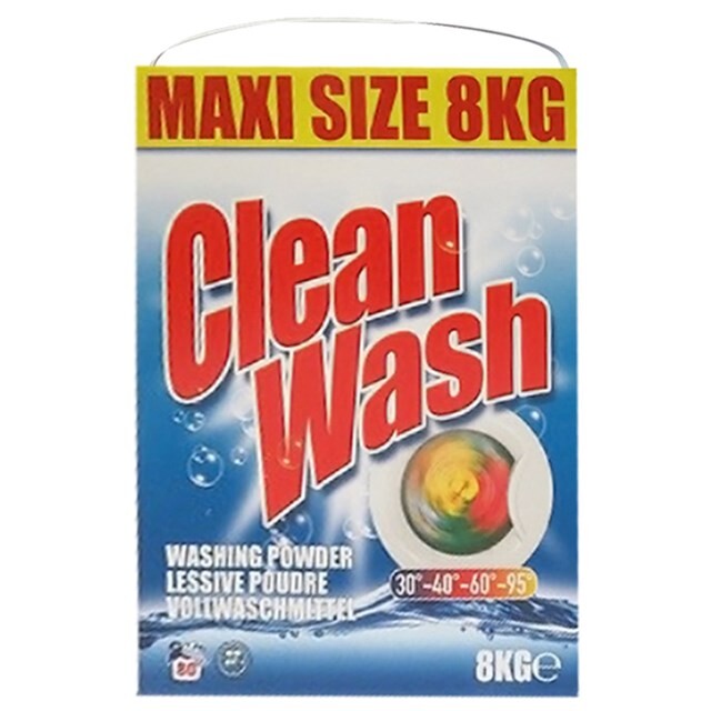 Product image 1 of Clean Wash Gezinswasmiddel 8 KG