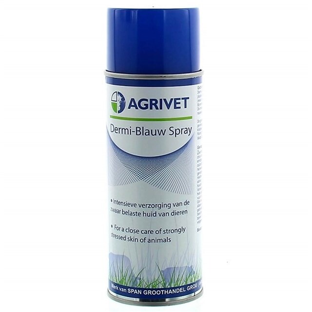 Product image 1 of Agrivet Dermi Blauw Spray 400 ML