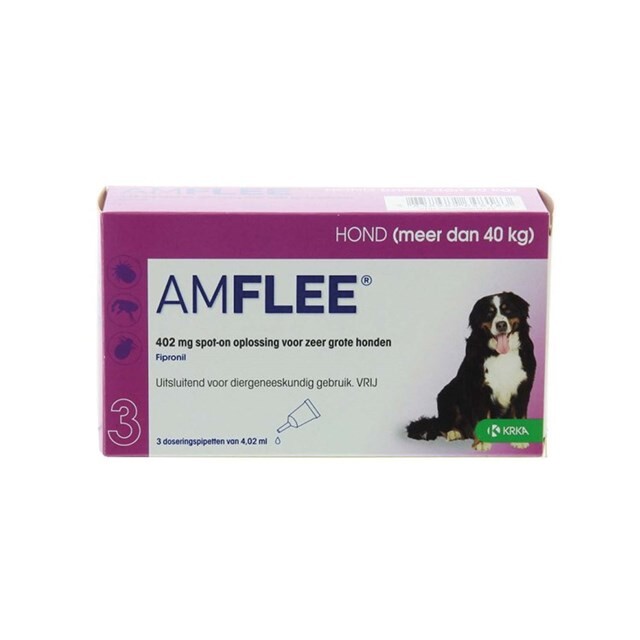 Product image 1 of Amflee Combo Hond X-large Voor >40kg - 3 Pipetten