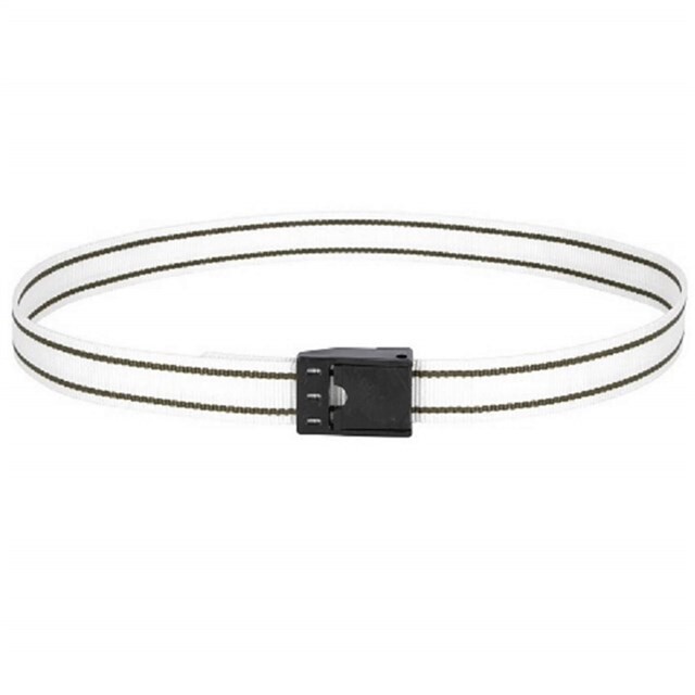 Product image 1 of Computerhalsband (Wit-Zwart) met Kunststof Gesp - 130 Cm / 40 MM