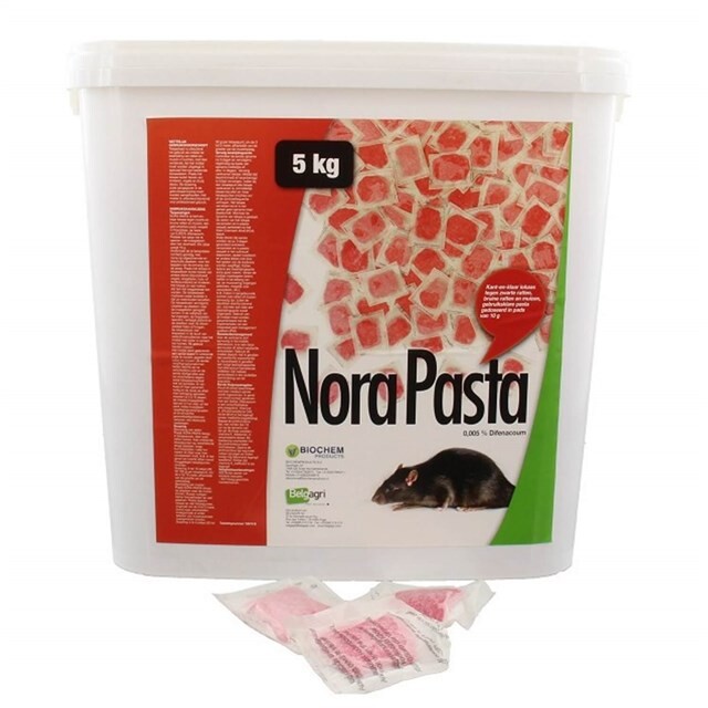 Product image 1 of Raviox Pasta (Zakjes Pasta) Tegen Muis En Rat - 5 KG