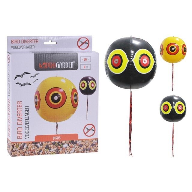 Product image 1 of Pro Garden Vogelverjager Ballon 2 Stuks